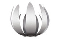 GoodHome Wall Lamp Pleiones 1-p E14, aluminium
