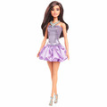 Barbie Fashionistas Doll #234 in Sequined Purple Dress HYT92 3+