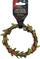Decorative Christmas Leaves on Wire Garland, 2 meters