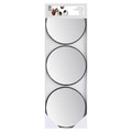 Round Mirrors Set of 3, 26cm