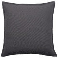 GURLI Cushion cover, dark grey, 50x50 cm