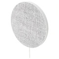 SOLSKYDD Bluetooth speaker, white, 45 cm