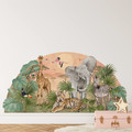 Wall Sticker Set 161x79cm - Safari