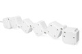 Digitus Flexible Power Strip 4-way with 2 USB Ports and Switch