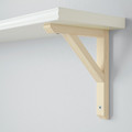 BERGSHULT / SANDSHULT Wall shelf, white, aspen, 80x20 cm