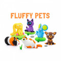 Hey Clay Air-Dry Clay Fluffy Pets Siamese Cat 3+
