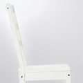 NORDVIKEN / NORDVIKEN Table and 2 chairs, white, white, 74/104x74 cm