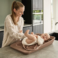 LEANDER topper for changing mat, clay