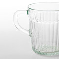 DRÖMBILD Mug, clear glass, 25 cl