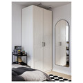 LINDBYN Mirror, black, 60x170 cm