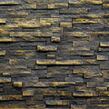 Decorative Stone Tile Eldorado, graphite-gold, 0.4 m2