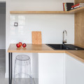 Bar Stool Ghost 75cm, transparent