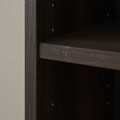 BILLY Bookcase, dark brown oak effect, 80x28x202 cm