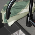 SALLSJÖN Kitchen mixer tap pull out, black