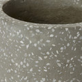 Plant Pot GoodHome Terrazzo 12 cm, grey