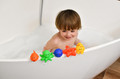 Hencz Bath Toys Sea Life, 5pcs, random colours, 0+