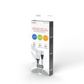 Savio Cable USB Magnetic 3in1 CL-156, silver