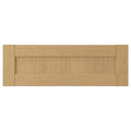 FORSBACKA Drawer front, oak, 60x20 cm