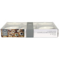 Set of 6 Serving Dishes Star/Moon, white