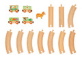 Janod Story Farm Train with Tracks 3+