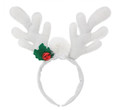 Christmas Reindeer Headband Antlers, white