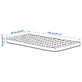 HIMLAVALV 3D mattress for a cot, 60x120x10 cm