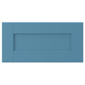LERHYTTAN Drawer front, blue, 40x20 cm