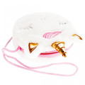 Starpak Plush Shoulder Bag Unicorn, white