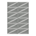 Upholstered Wall Panel Triangle Stegu Mollis 15x30cm 2pcs R, grey