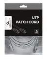 Gembird Patch Cord UTP Cat6 5m, grey