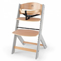 Kinderkraft Highchair High Chair ENOCK, natural-grey