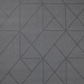 GoodHome Vinyl Wallpaper on Fleece Patula, dark grey
