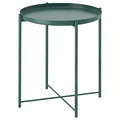 GLADOM Tray table, dark grey-green, 45x53 cm