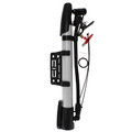 Bike Pump 44cm, metal, accessories, 1pc, assorted colours