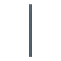 Polbram Brava Gate Post galvanized anthracite, 10x10x220 cm