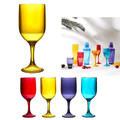 Plastic Wine Glass 340ml, red