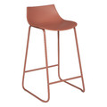 Bar Stool Otac 66cm, terracotta