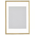SILVERHÖJDEN Frame, gold-colour, 50x70 cm