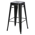 Bar Stool Paris 75cm, metal, black