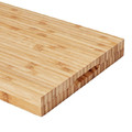 GoodHome Bamboo Chopping Board Datil 39 x 28 cm