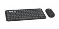 Logitech Keyboard and Mouse Pebble Combo for Mac, graphite
