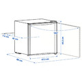 TILLREDA Fridge, freestanding/white, 43 l