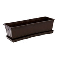 Balcony Plant Pot Box Agro 50 cm, brown