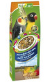 Nestor Premium Food for Large Parakeets with Apples, Nuts & Bananas 700ml