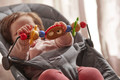 BABYBJÖRN Bouncer Bliss Woven - Anthracite + Toy