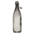 Decorative Glass Bottle 1L, smoked