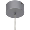 GoodHome Pendant Lamp Syenite E27 32cm, silver