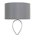 GoodHome Table Lamp Carnavon E14, chrome