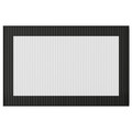 FÄLLSVIK Glass door, anthracite/reeded glass, 60x38 cm