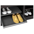 KOMPLEMENT Pull-out shoe shelf, dark gray, 50x58 cm